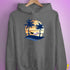 Demisexual Pride Hammock Summer Beach Sunset Hoodie - Grey Heather